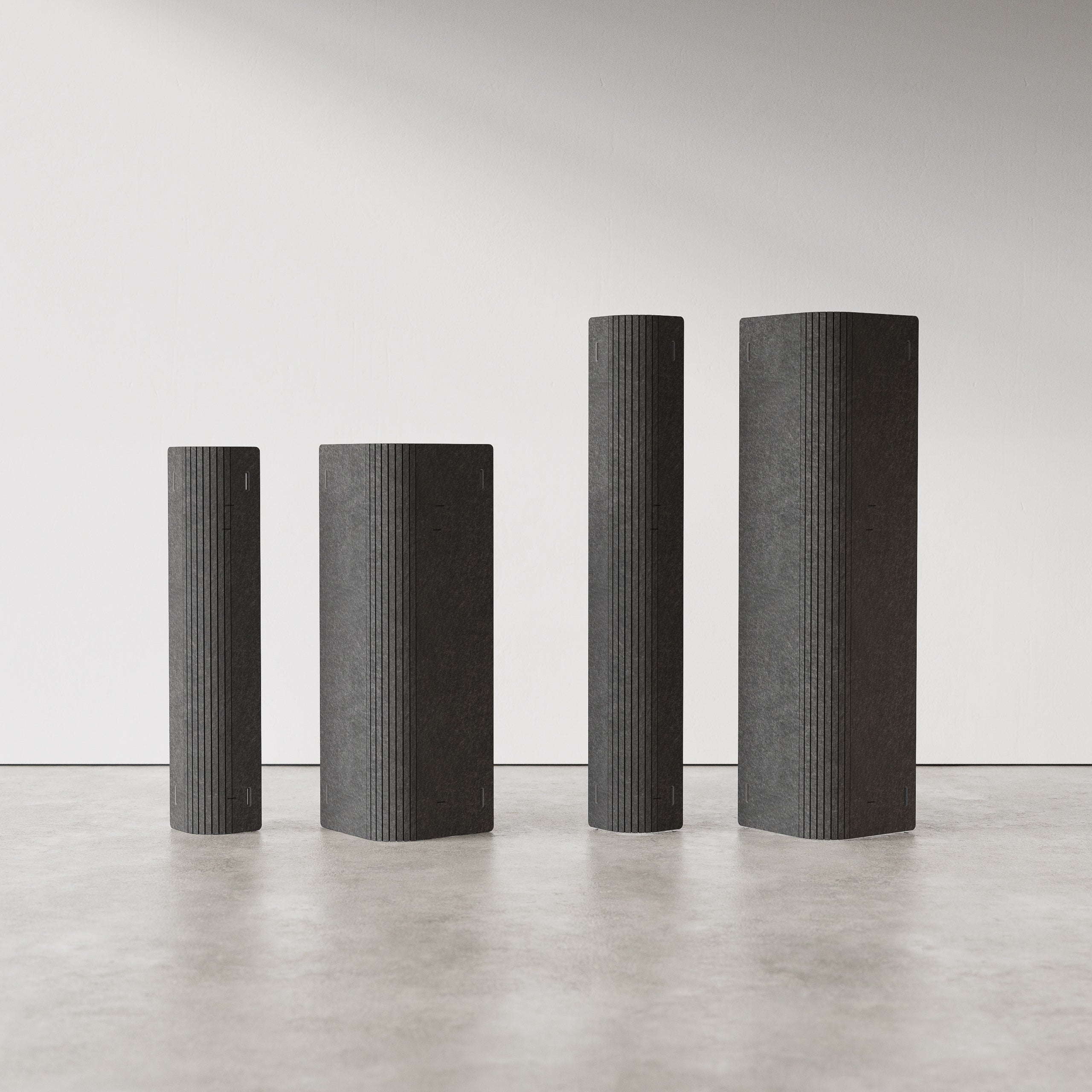 Akustikwand stufenlos einstellbar, Schreibtisch, Sichtschutz, Stellwand, Messe, Poster Session