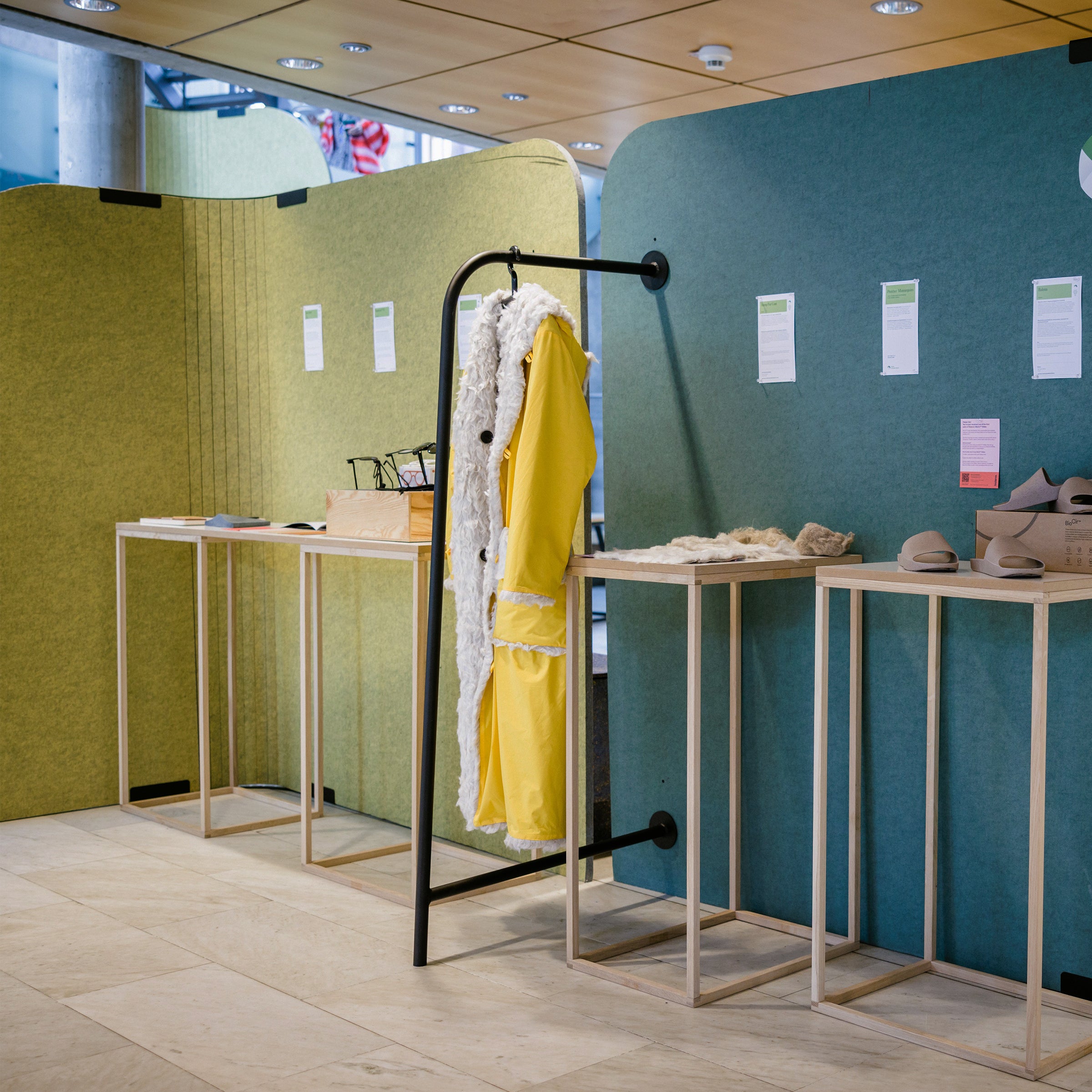 Akustikwände, Stellwände modular, leicht, Ausstellung, Messe, Veranstaltung, Schallschutz