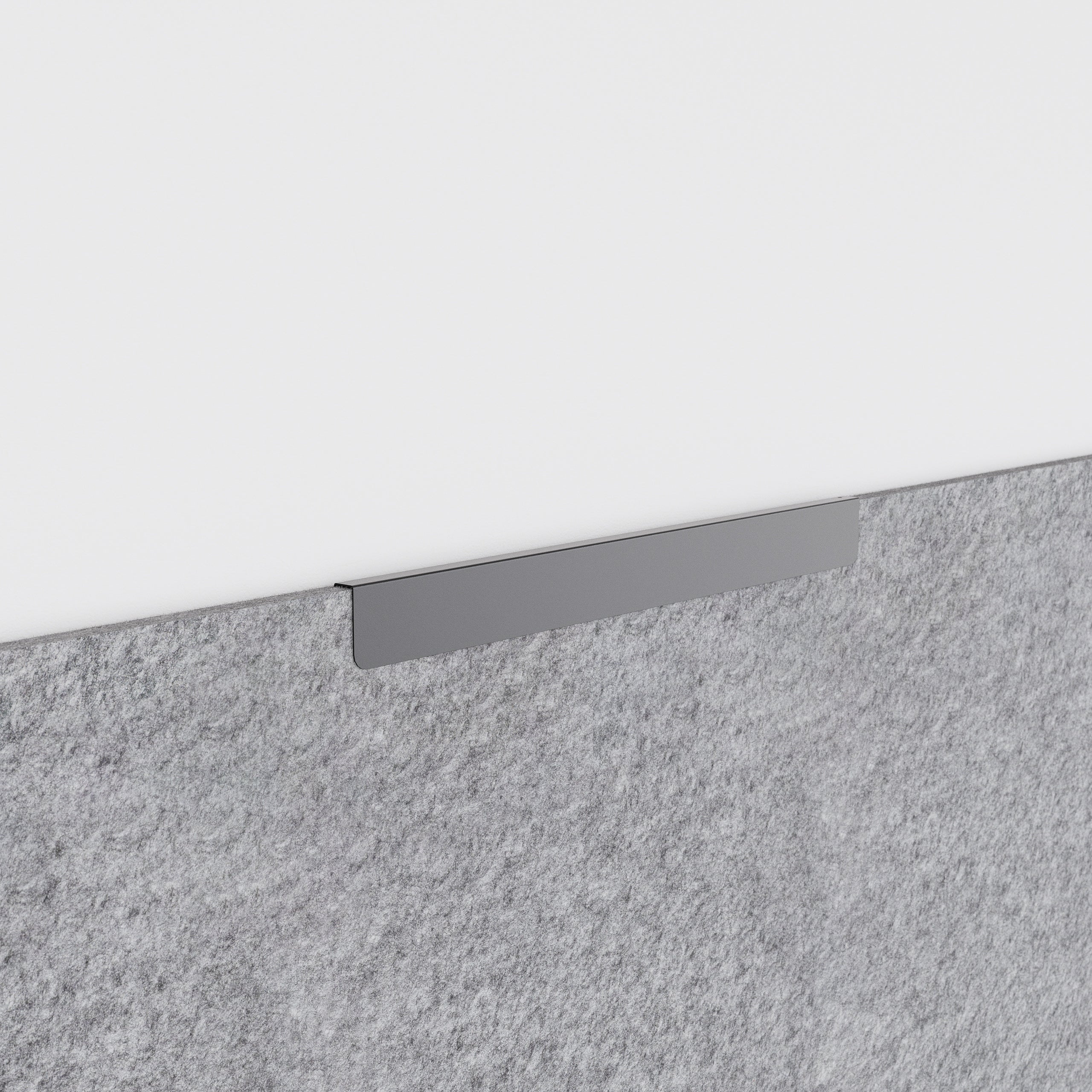 Magnetschiene als Ergänzung für Akustikflächen, Zubehör