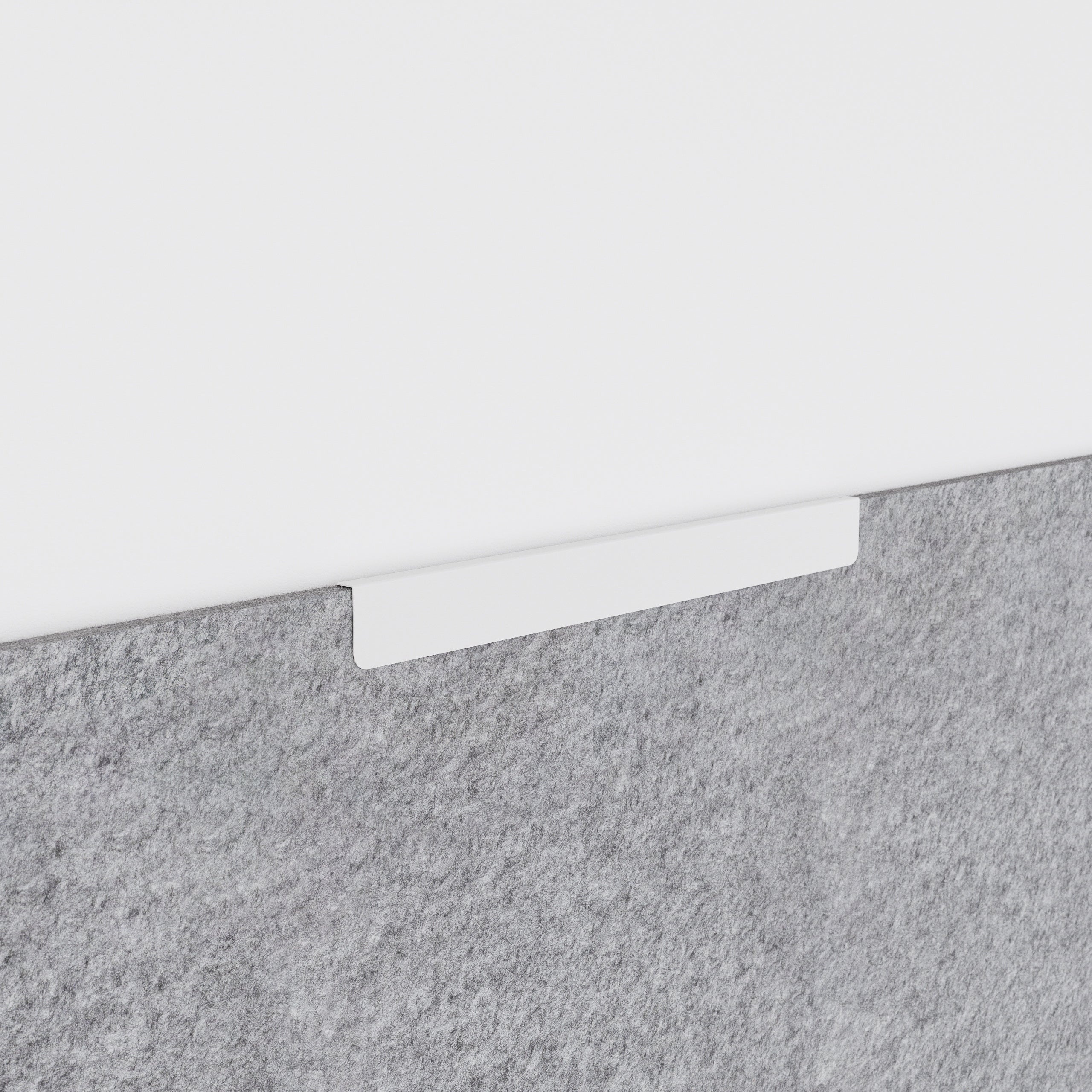 Magnetschiene als Ergänzung für Akustikflächen, Zubehör