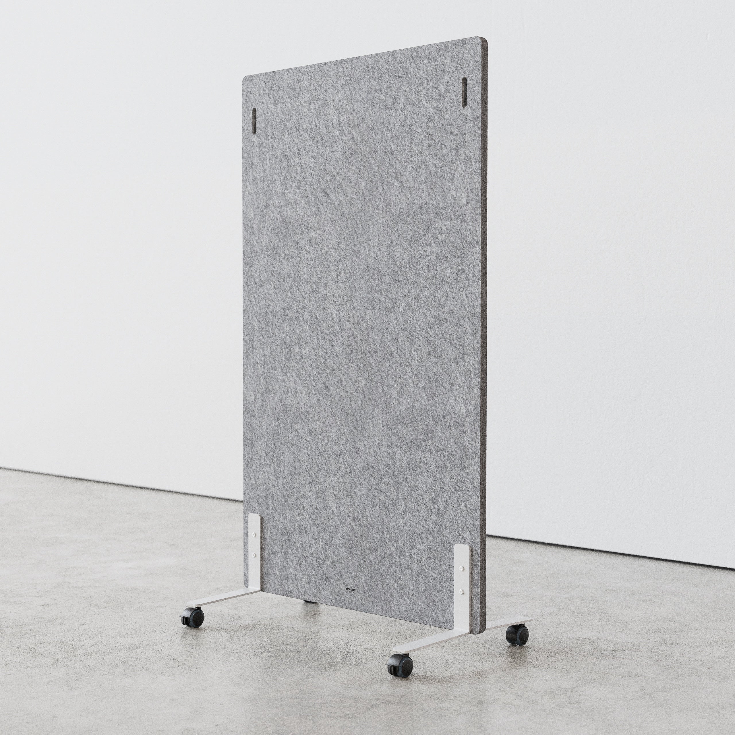 Moderationswand rollbar, Akustikplatten, Raumteiler flexibel, für Büro, Coworking, Größe wie Metaplan